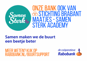 Stichting Brabant Maatjes - Samen Sterk Academy - Rabobank Tilburg